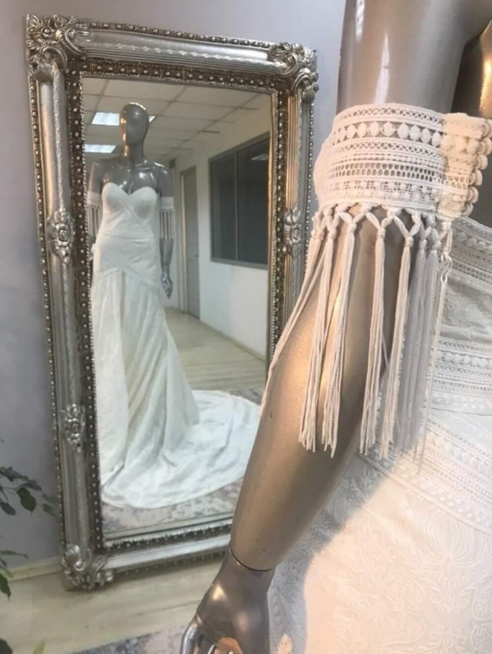 Ru De Sein Inspired Custom Wedding Dress - Never Worn - Picture 7 of 15